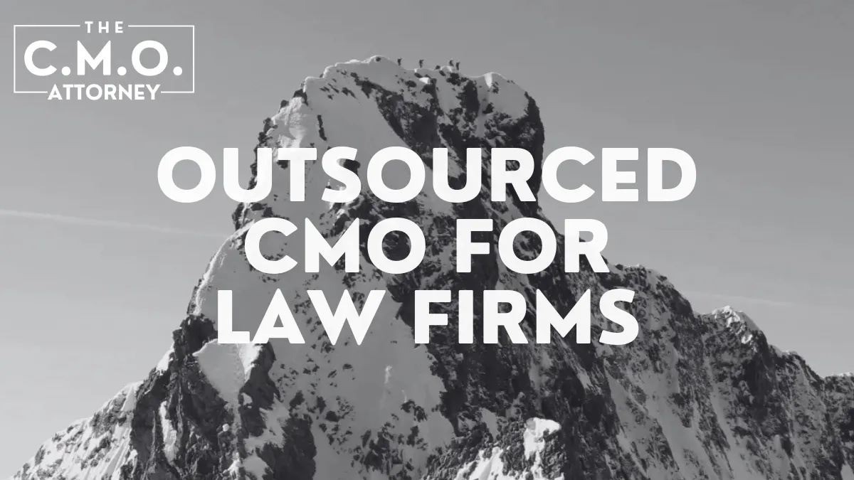 In today’s competitive legal landscape, outsourced CMO law firms provide a powerful solution for law firms seeking to elevate their marketing strategies without the overhead of a full-time executive hire. The CMO Attorney specializes in providing expert-level marketing leadership, helping law firms achieve sustainable growth, increased client acquisition, and brand authority in the legal industry.