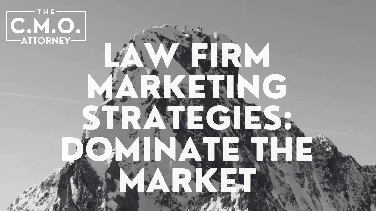 In today’s highly competitive legal industry, having a solid law firm marketing strategy is no longer optional—it’s essential. Whether you're a small practice or a large firm, attracting new clients and retaining existing ones requires a robust digital and traditional marketing approach. At The CMO Attorney, we specialize in providing customized law firm marketing strategies that position your firm as an industry leader. Below, we break down the best marketing techniques to help your law firm succeed.