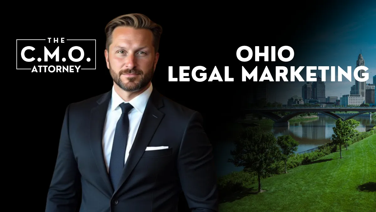 In the competitive legal market of Ohio, standing out is no longer optional—it’s essential. At The CMO Attorney, we specialize in marketing for Ohio law firms, helping attorneys and firms of all sizes gain the visibility they need to attract high-value clients, dominate local search rankings, and grow their practice with authority. With data-driven strategy, tailored content, and high-conversion design, we deliver results that matter.