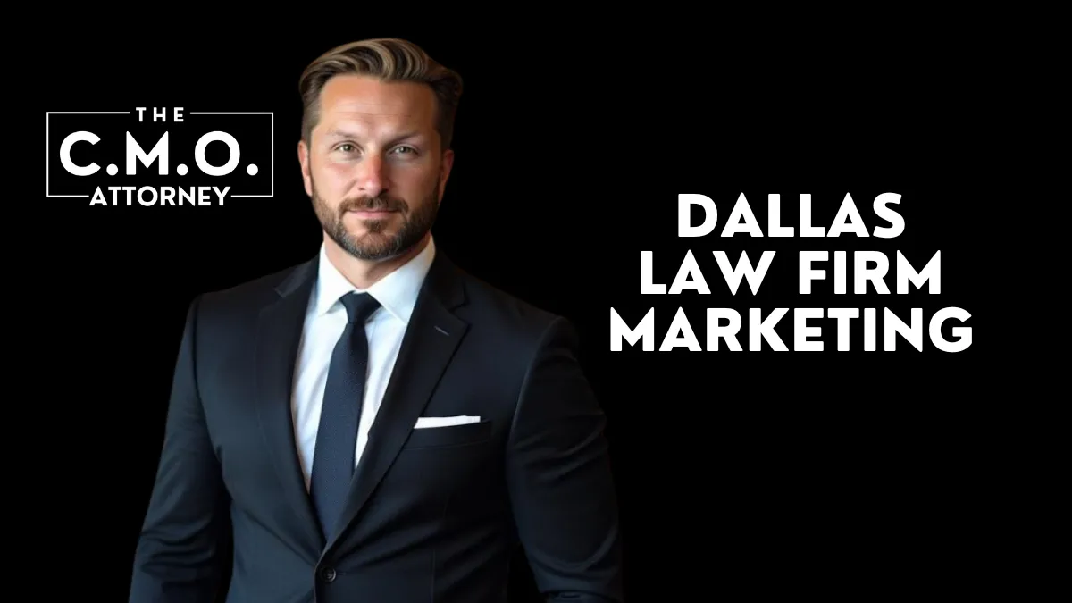 In the highly competitive legal market of Dallas, success depends on more than just legal expertise—it requires cutting-edge marketing strategies that position your firm as the leading authority. At The CMO Attorney, we deliver tailored Dallas law firm marketing solutions created by a former CMO of a major national law firm, with deep experience in generating impactful results. Our data-driven, proven approach is designed to help your firm dominate the local market and attract high-value cases.