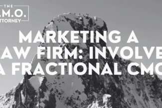 In the highly competitive legal industry, marketing a law firm effectively is critical for success. With increasing digital transformation, law firms must implement strategic marketing approaches that enhance visibility, attract high-value clients, and establish a strong reputation. However, hiring a full-time Chief Marketing Officer (CMO) can be a costly investment that many firms cannot afford. This is where The CMO Attorney steps in with a cost-effective solution—leveraging a Fractional CMO to develop and execute high-impact marketing strategies.