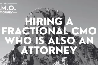 In today’s competitive legal landscape, law firms must balance their expertise in the courtroom with a strategic approach to marketing. Hiring a Fractional CMO who is also an attorney provides law firms with the perfect blend of legal acumen and marketing prowess. The CMO Attorney offers specialized marketing strategies tailored for law firms, ensuring sustained growth and a strong competitive edge.