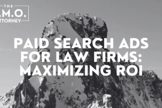 Paid search ads for law firms are an essential tool for attracting clients and growing a practice. The right strategy can result in a significant increase in visibility, leads, and ultimately, revenue. However, optimizing your paid search ads is crucial to ensure that your law firm gets the best possible return on investment (ROI). At The CMO Attorney, we specialize in helping law firms create targeted, effective paid search campaigns that maximize results. Let’s explore how to strategically approach paid search ads for law firms to generate high ROI.