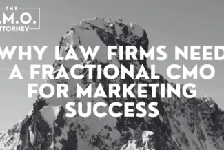 Law firms must implement strategic marketing initiatives to attract and retain clients. However, hiring a full-time Chief Marketing Officer (CMO) can be costly and unnecessary for many firms. This is where a Fractional CMO for law firms becomes invaluable. A Fractional CMO provides expert-level marketing strategy and execution at a fraction of the cost of a full-time hire.