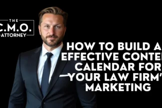 A content calendar for law firms is an essential tool that can streamline your marketing efforts, ensuring consistency, strategic planning, and a robust online presence. At The CMO Attorney, we recognize that creating a highly effective content calendar requires a clear strategy, commitment, and focus on your law firm’s objectives. In this guide, we will walk you through the process of building a content calendar that aligns with your law firm’s marketing goals and maximizes your online visibility.
