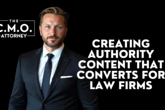 Authority content for lawyers is not just a tool—it’s a necessity. At The CMO Attorney, we specialize in creating content that elevates law firms by building trust, establishing expertise, and driving conversions. The key to success lies in crafting authority content for lawyers that not only dominates search engine rankings but also resonates deeply with potential clients. Below, we explore strategies that will position your firm as an industry leader while effectively converting website visitors into high-quality leads.