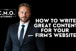 How to Write Great Content for Your Firm's Website