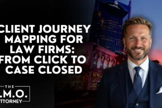Legal client journey mapping is the strategic process of visualizing and optimizing every touchpoint a potential client has with a law firm — from their first interaction online to the final resolution of their case. At The CMO Attorney, we leverage this powerful tool to help law firms create tailored experiences that convert clicks into clients and inquiries into signed cases.