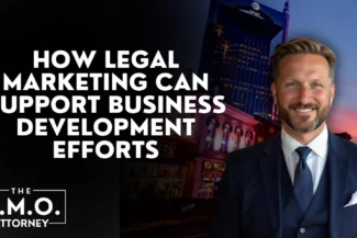 At The CMO Attorney, we know that the intersection of legal business development marketing is where sustained growth and profitability for law firms truly begin. In today’s highly competitive environment, relying solely on referrals or traditional networking is no longer enough. Law firms must actively integrate marketing with business development initiatives to cultivate meaningful relationships, enhance visibility, and convert prospects into loyal clients.