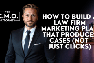 Many law firms invest heavily in marketing yet remain frustrated by the results. Website traffic increases. Ads generate clicks. Reports look impressive. But signed cases don’t follow at the same pace. The problem isn’t effort—it’s that most firms have marketing activity without a case-producing marketing plan.