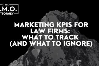 Most law firms track marketing metrics—but very few track the right ones. Reports are filled with impressions, clicks, rankings, and traffic graphs, yet firm owners still ask the same question: “Is our marketing actually making us money?”